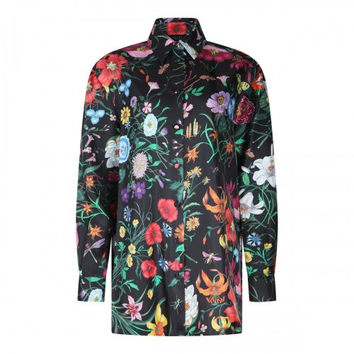 MULTICOLOR SILK SHIRT
