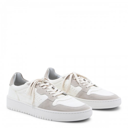 WHITE AND SAND LEATHER... 2