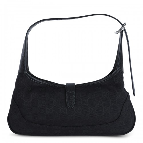 BLACK JACKIE HOBO SMALL SHOULDER BAG