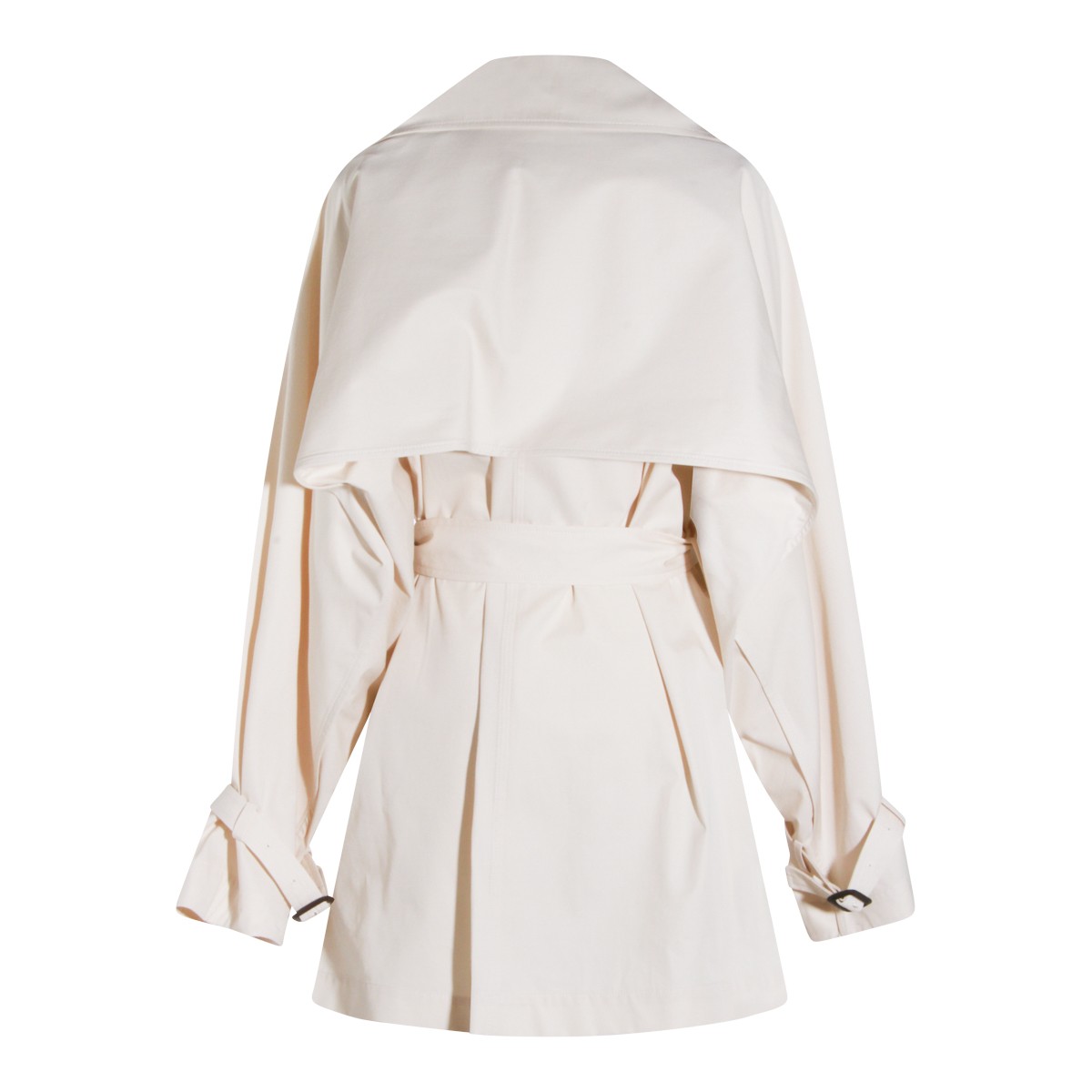 STONE COTTON TRENCH COAT