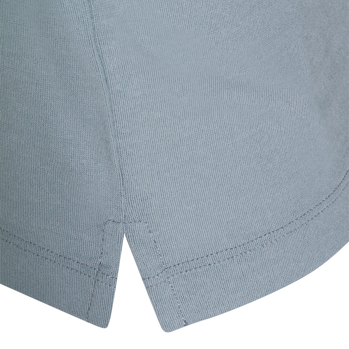 LIGHT BLUE COTTON POLO SHIRT