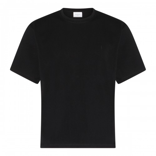 BLACK COTTON T-SHIRT
