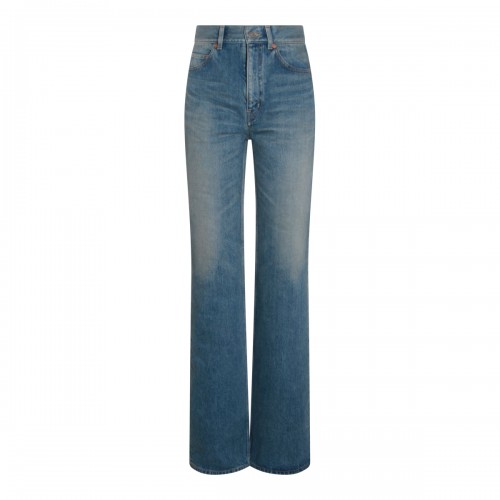 MIDI BLUE COTTON JEANS
