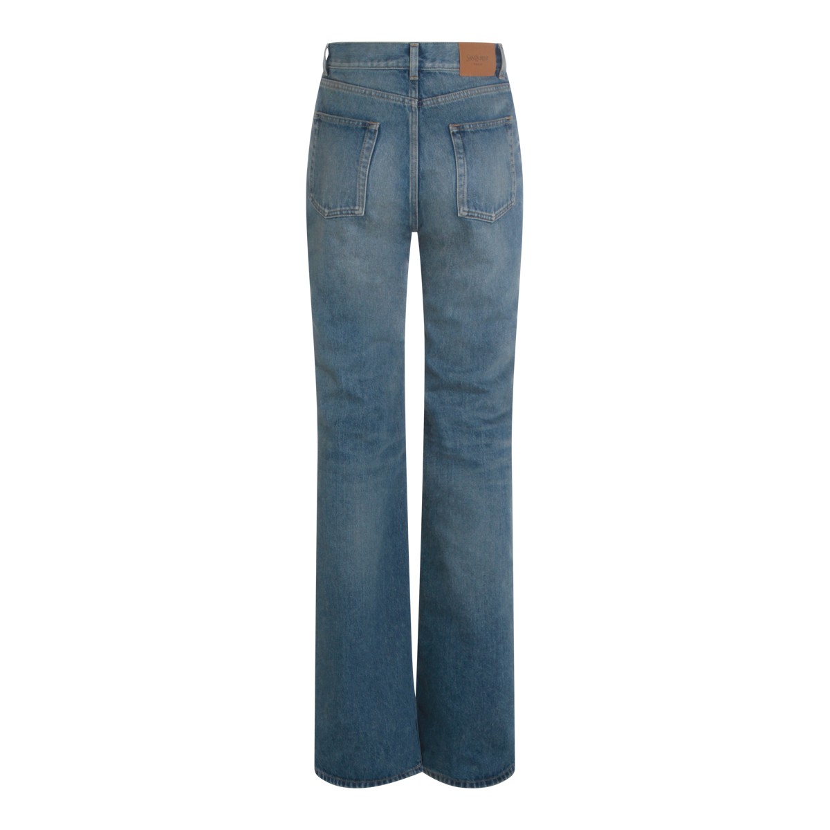 MIDI BLUE COTTON JEANS