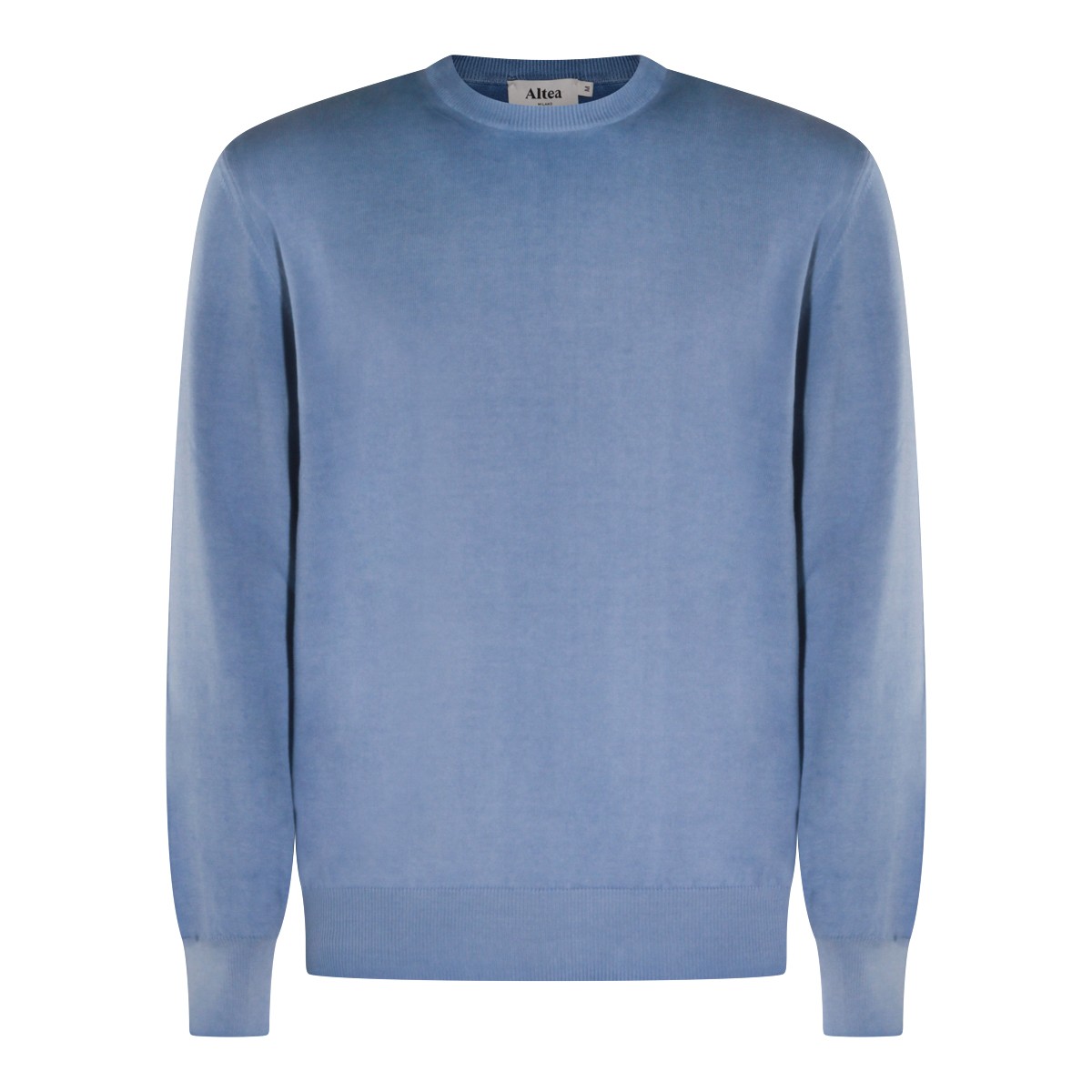 LIGHT BLUE COTTON KNITWEAR