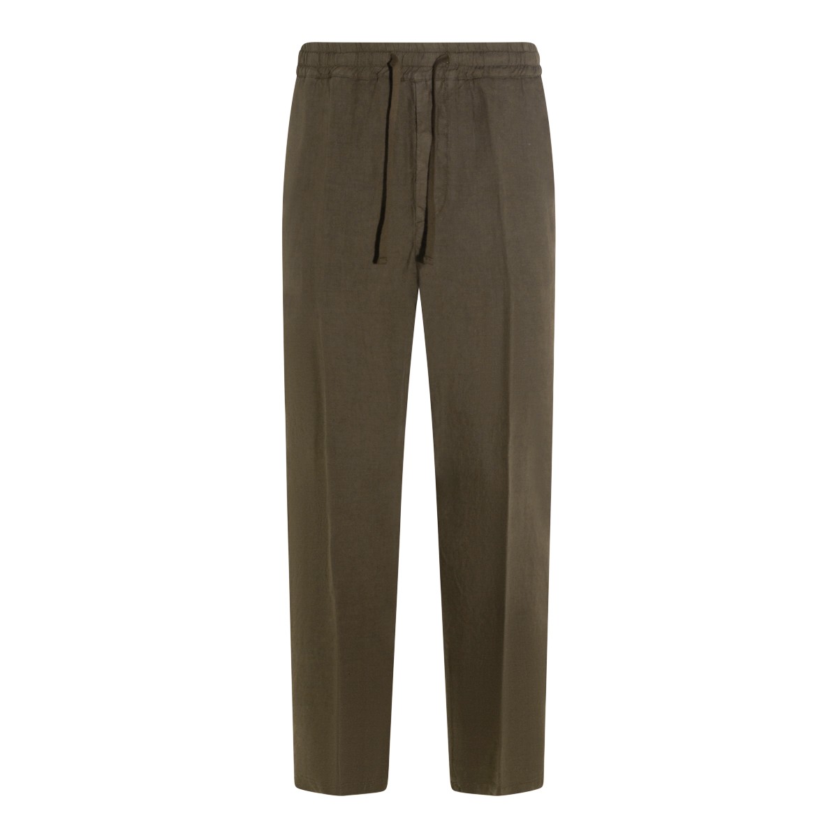 GREEN LINEN PANT
