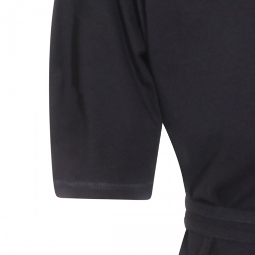 BLACK COTTON MAXI DRESS