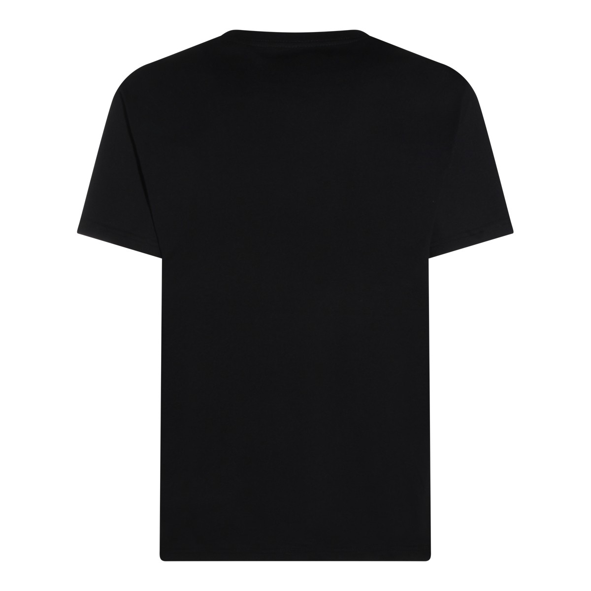 BLACK COTTON T-SHIRT