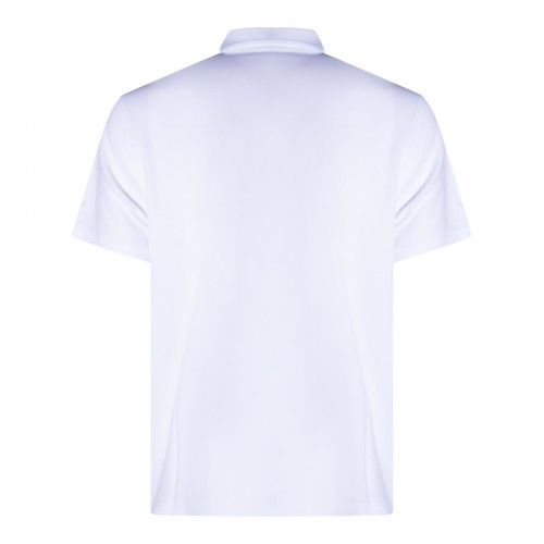 WHITE COTTON POLO SHIRT 2