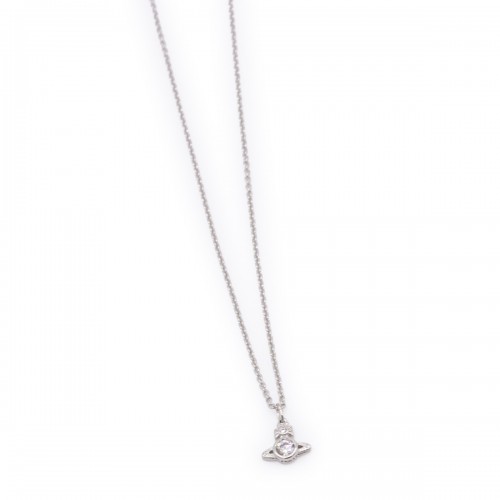 PLATINUM BRASS NECKLACE