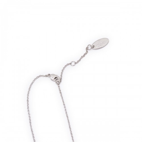 PLATINUM BRASS NECKLACE