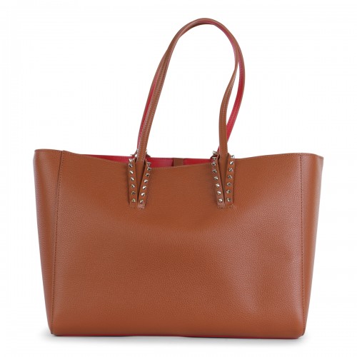 BROWN LEATHER CABATA SOFT...