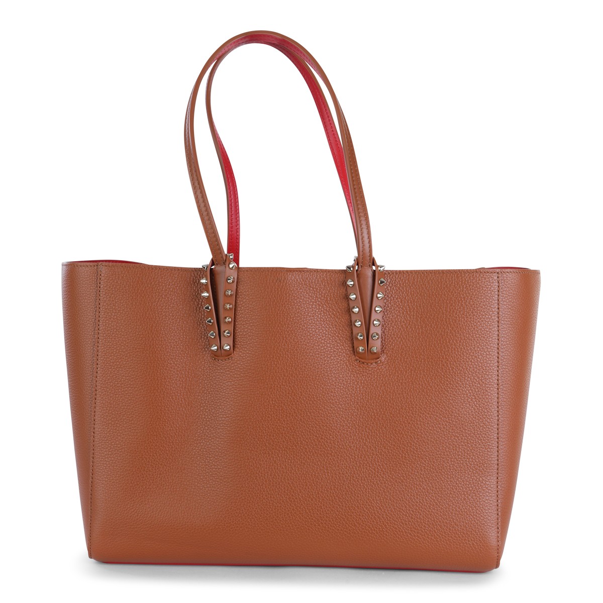 BROWN LEATHER CABATA SOFT SMALL TOTE