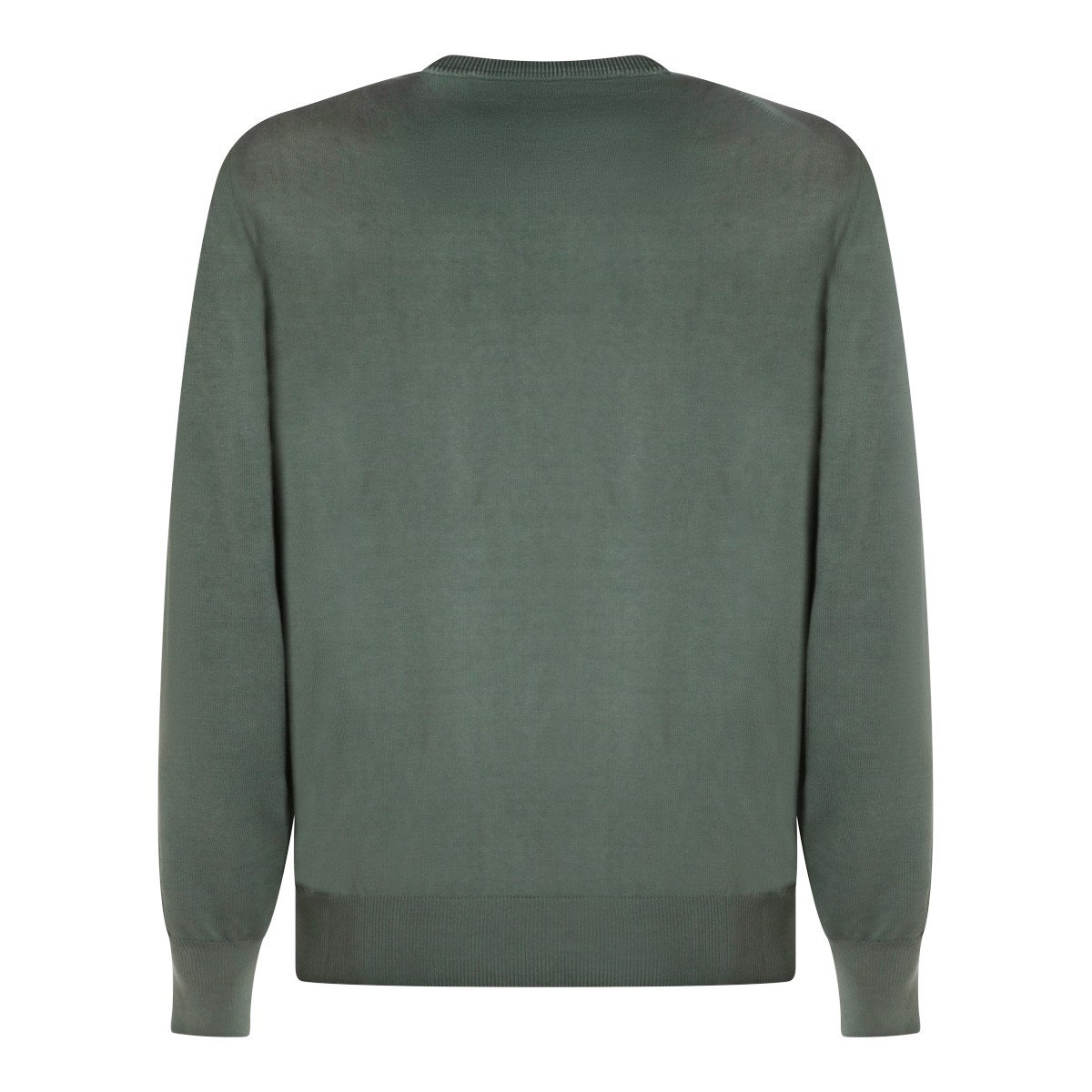 DARK GREEN COTTON KNITWEAR