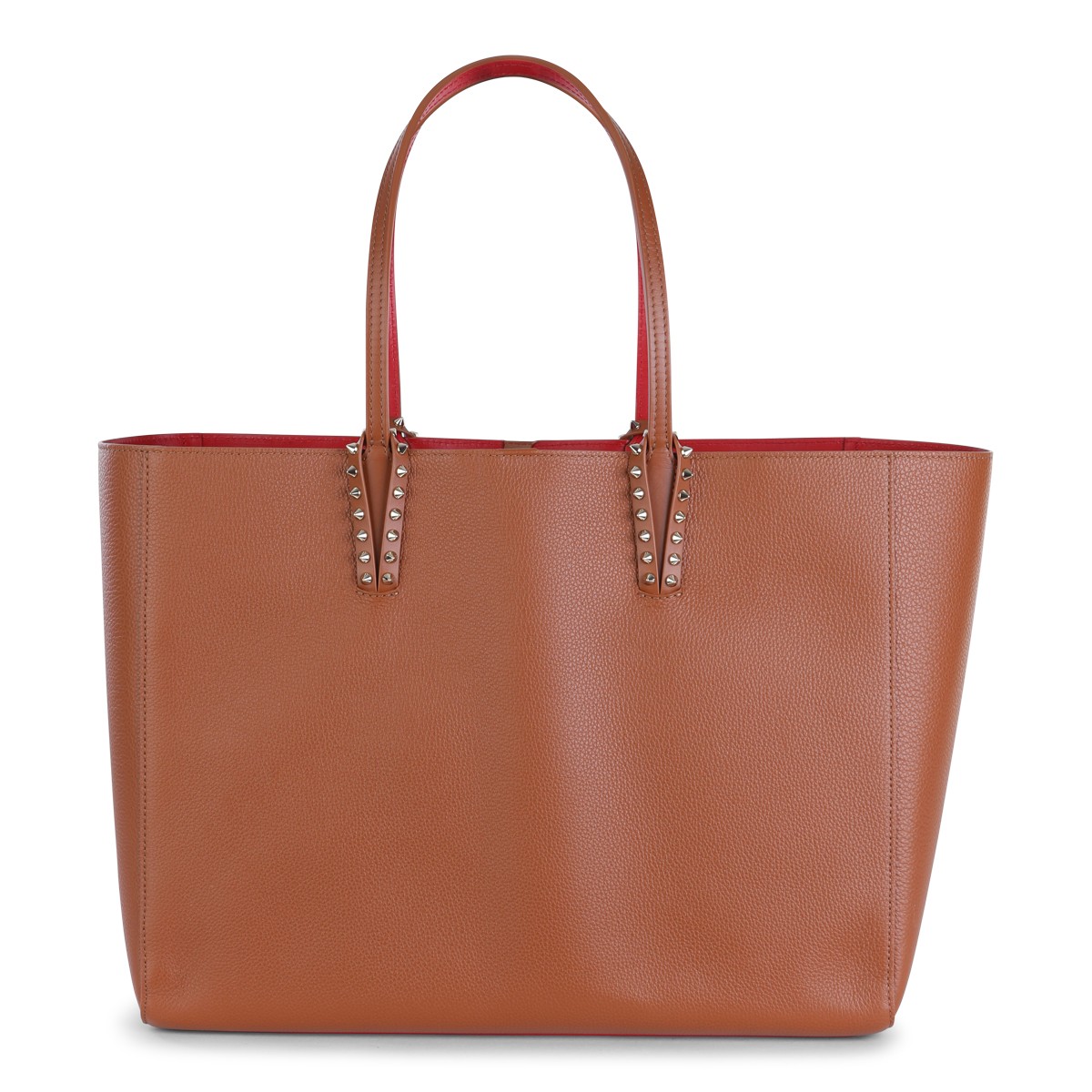 BROWN LEATHER CABATA SOFT...