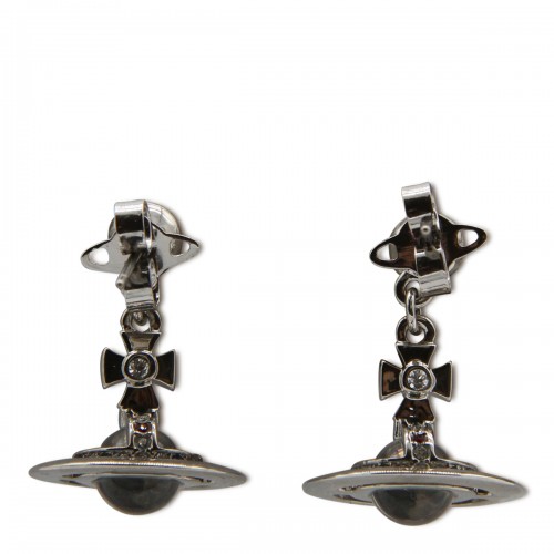 PLATINUM BRASS EARRINGS