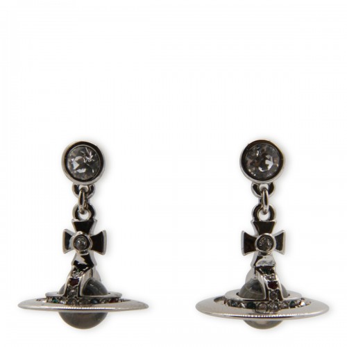 PLATINUM BRASS EARRINGS