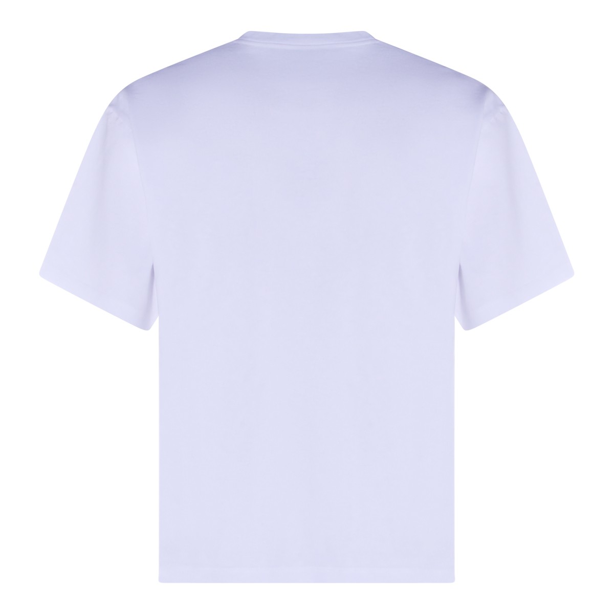 WHITE COTTON T-SHIRT