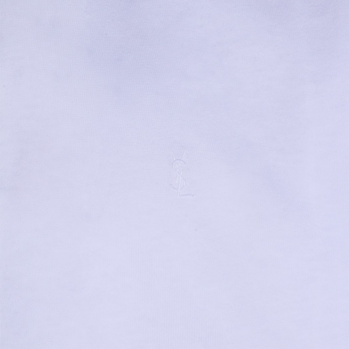 WHITE COTTON T-SHIRT