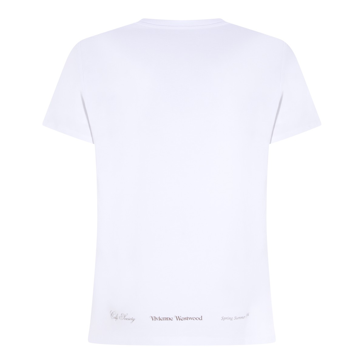 WHITE COTTON T-SHIRT