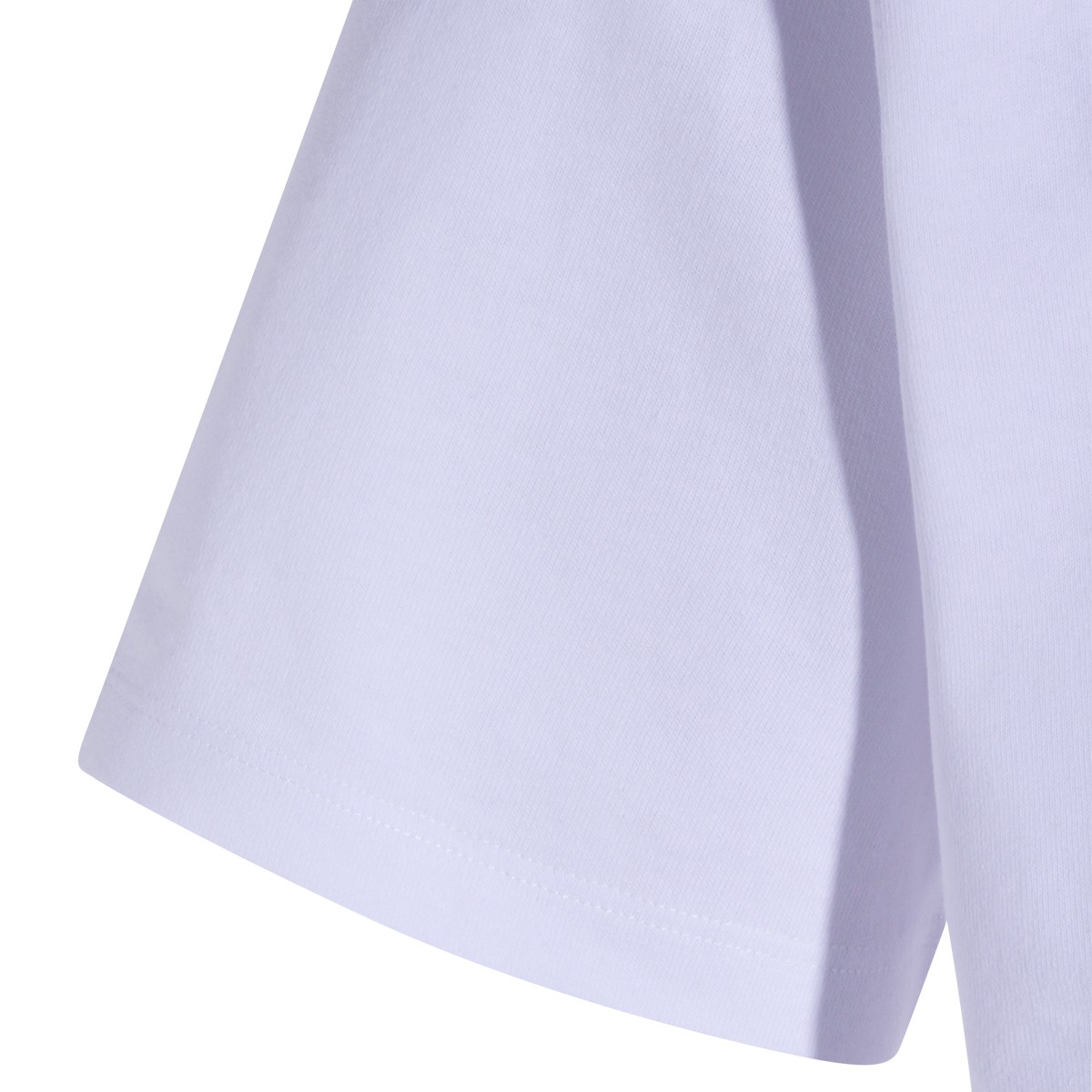 WHITE COTTON T-SHIRT