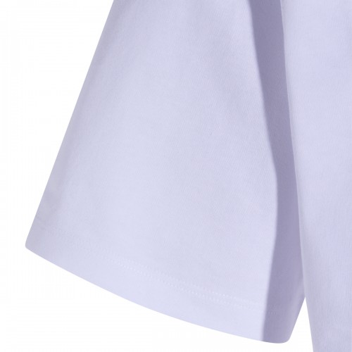 WHITE COTTON T-SHIRT