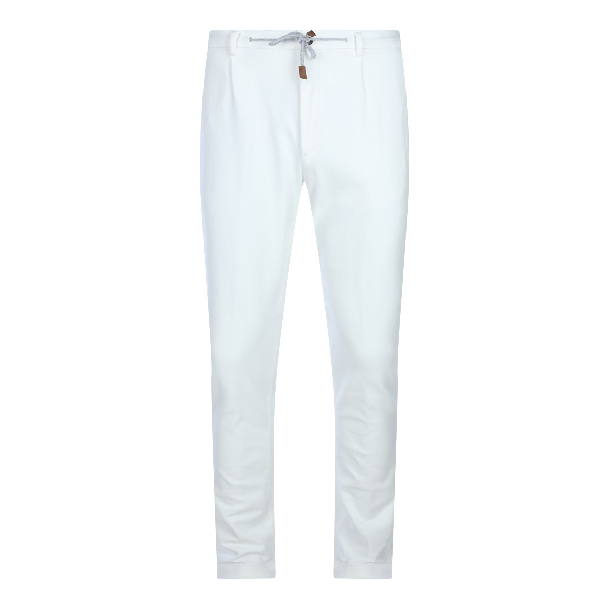 WHITE COTTON PANTS