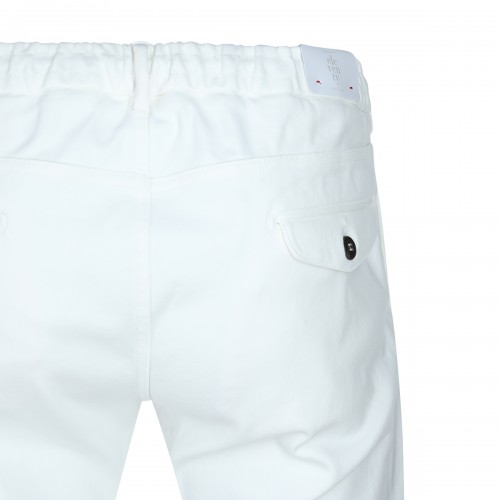 WHITE COTTON PANTS