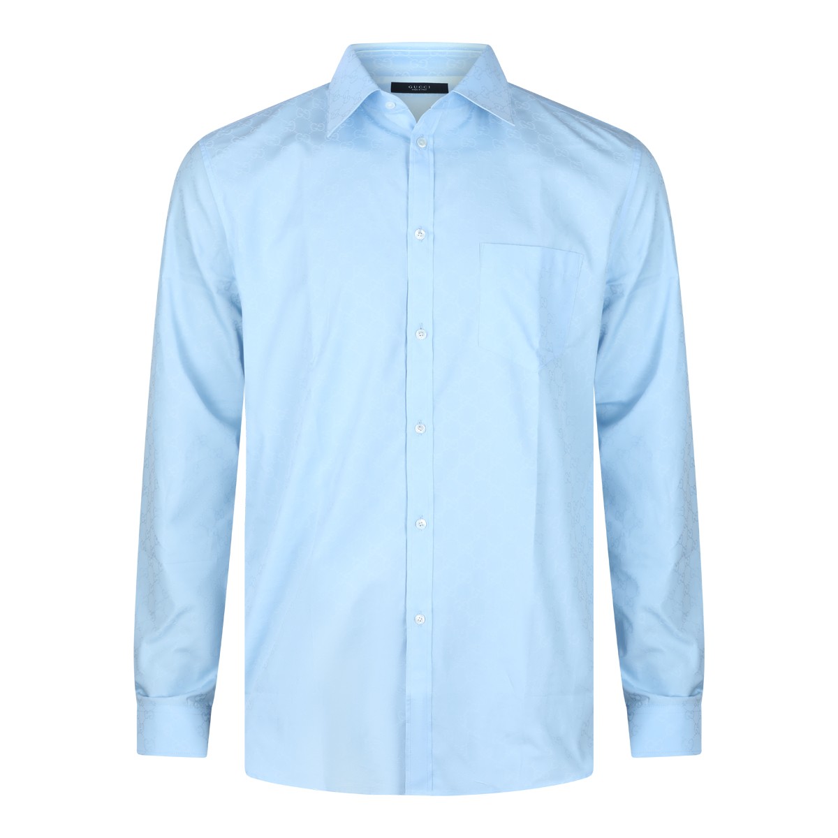 LIGHT BLUE COTTON SHIRT