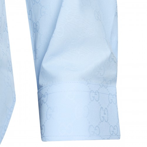 LIGHT BLUE COTTON SHIRT