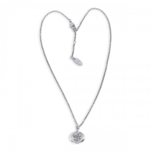 PLATINUM BRASS METAL NECKLACE 2