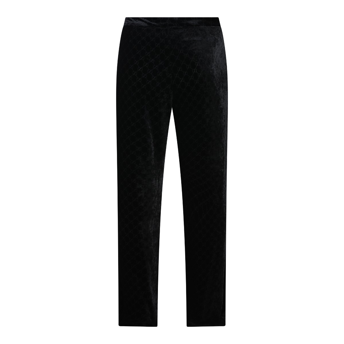 BLACK VISCOSE PANTS