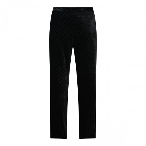 BLACK VISCOSE PANTS