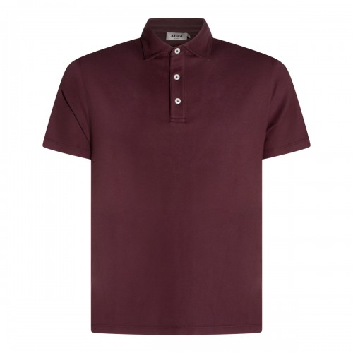 BORDEAUX COTTON POLO SHIRT