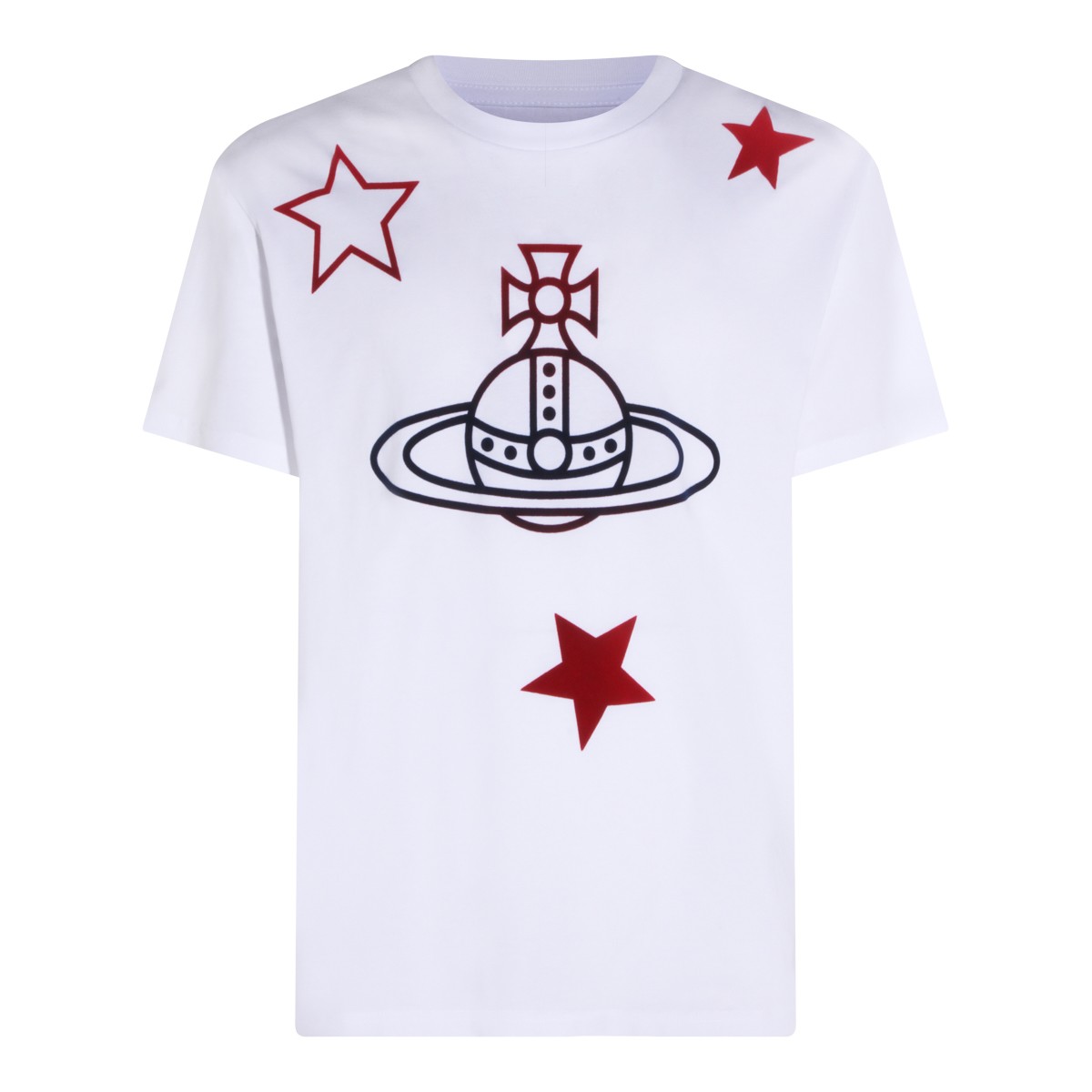 WHITE COTTON T-SHIRT