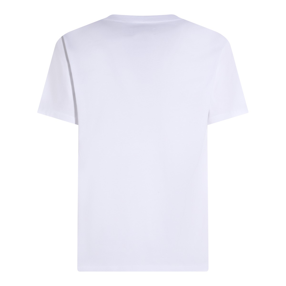 WHITE COTTON T-SHIRT