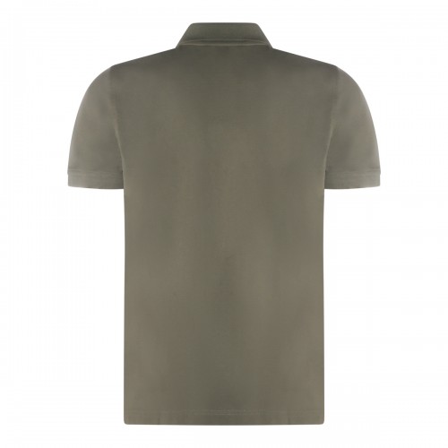 GREEN LICHEN COTTON POLO SHIRT 2