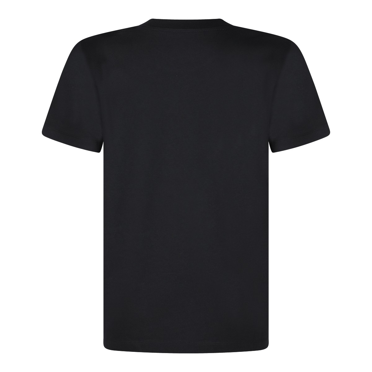 BLACK COTTON T-SHIRT