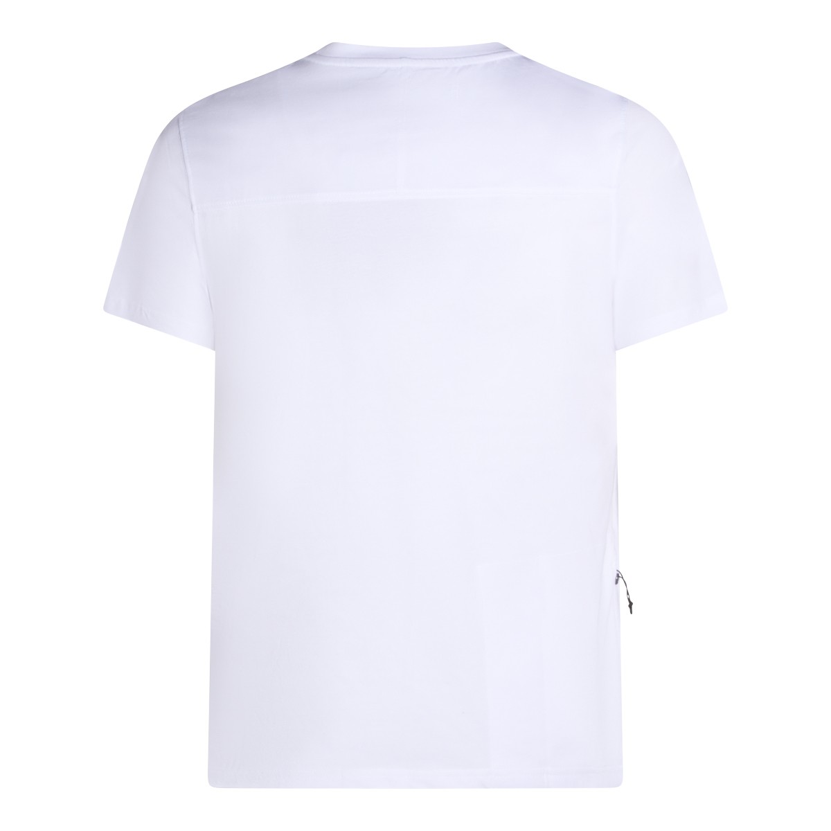 WHITE COTTON LOGO T-SHIRT 