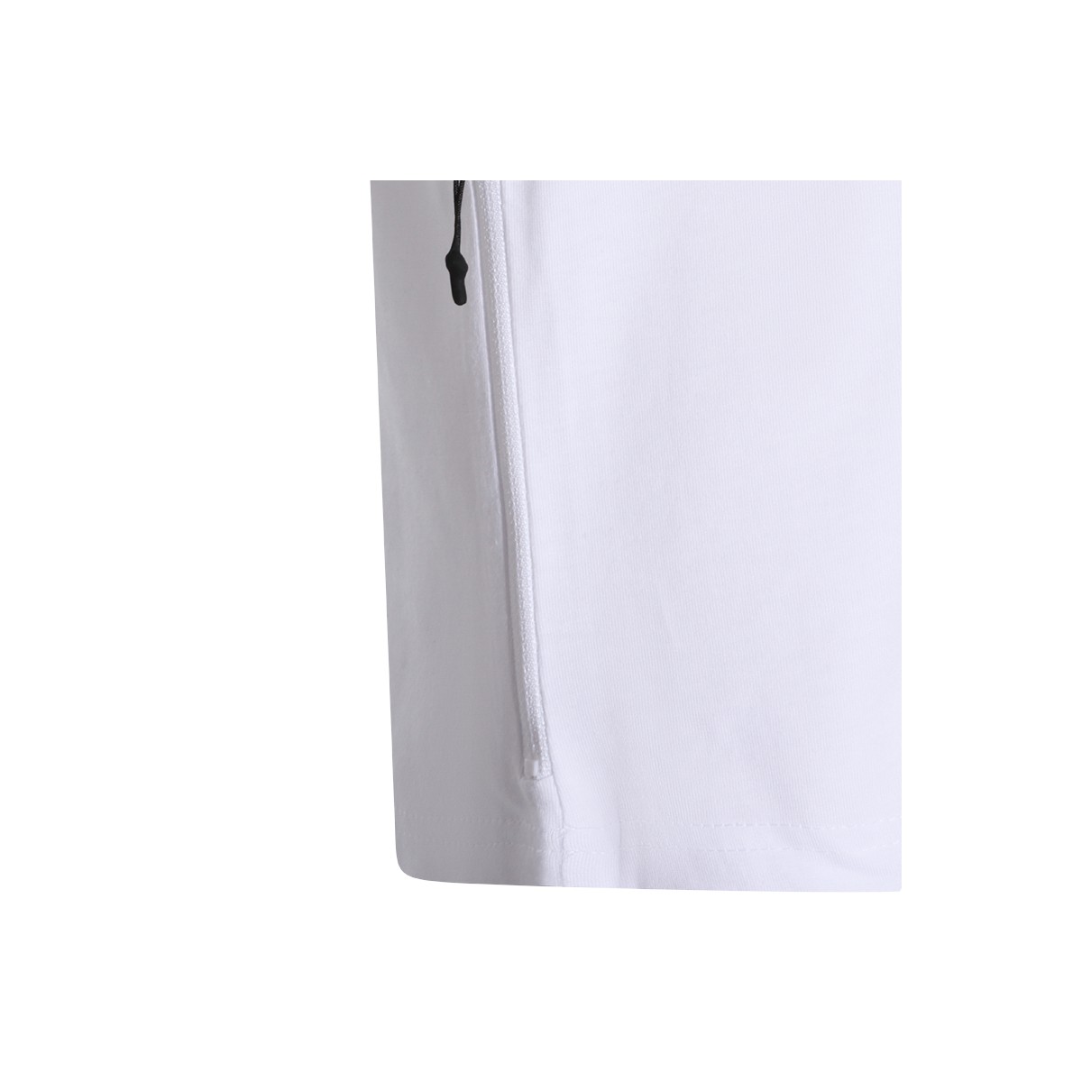 WHITE COTTON LOGO T-SHIRT 