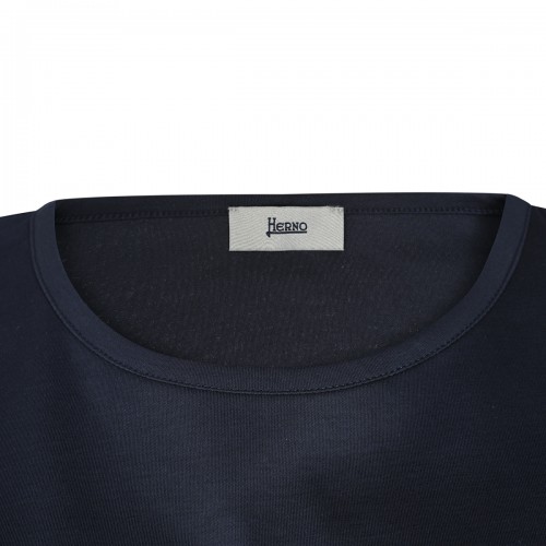 NAVY COTTON T-SHIRT