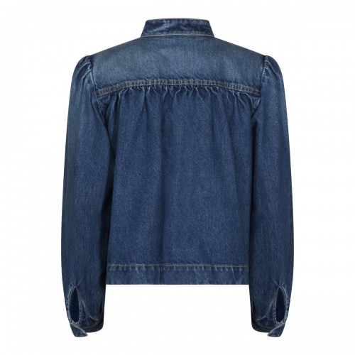 BLUE COTTON DENIM JACKET 2