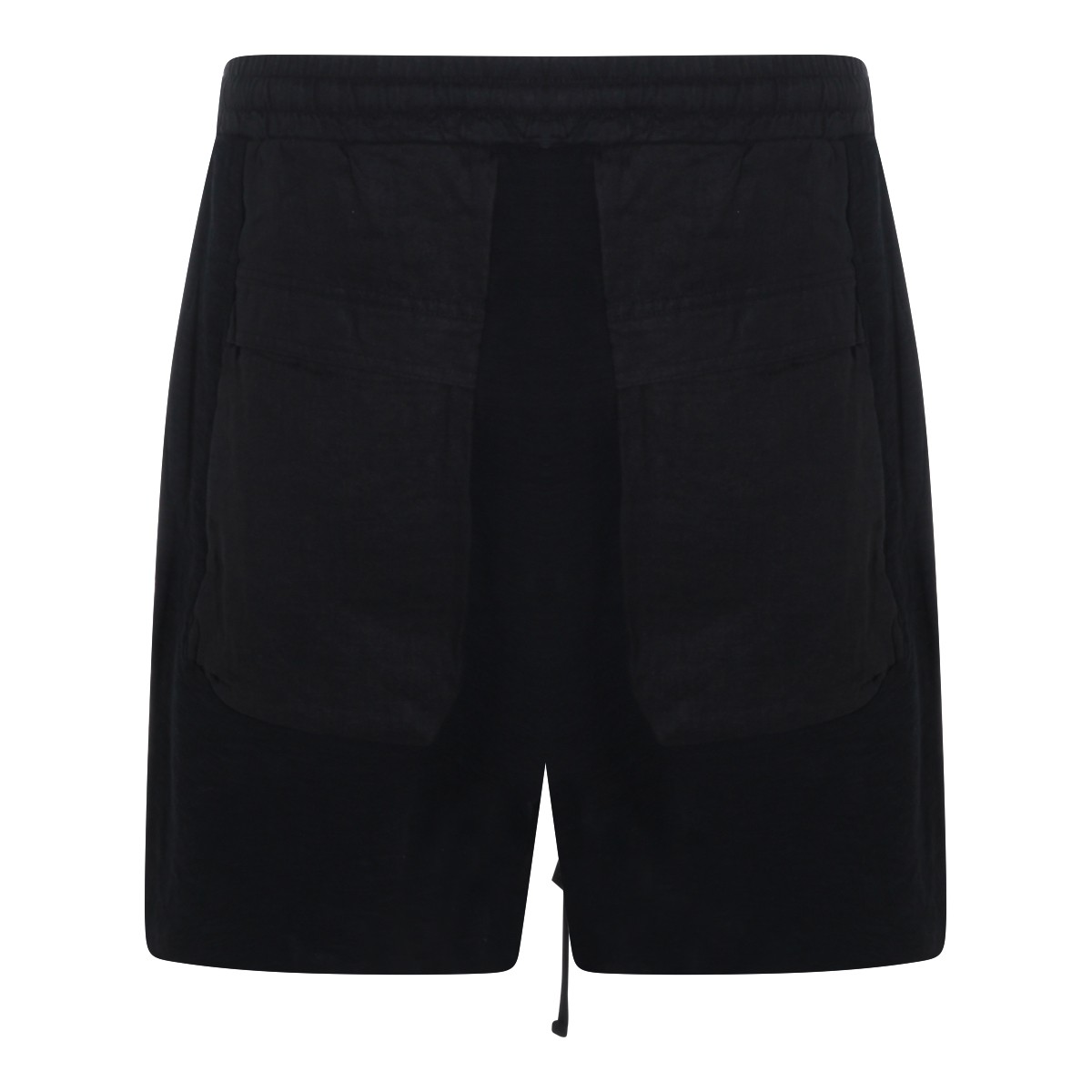 BLACK COTTON SHORTS