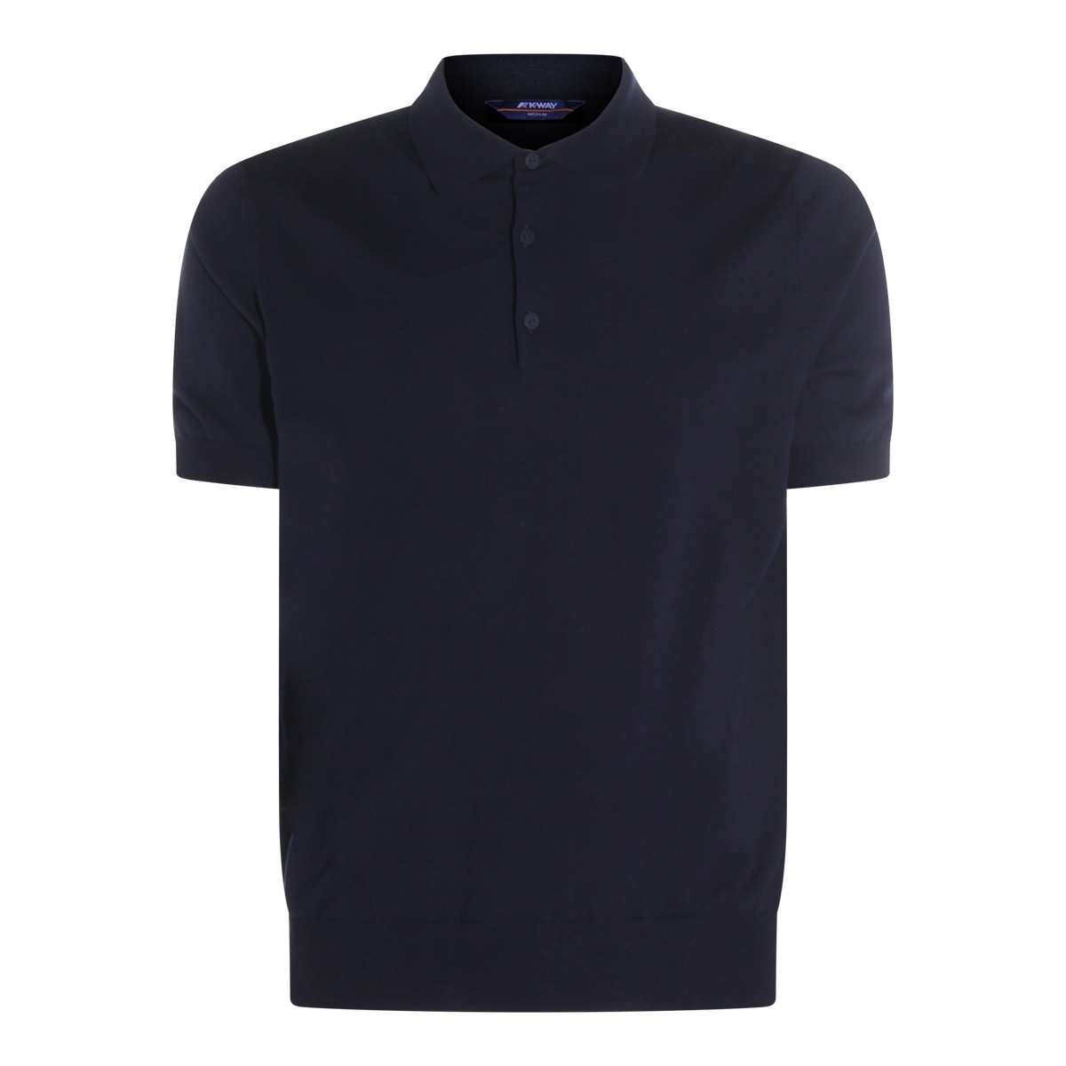BLUE DEPTH COTTON POLO SHIRT