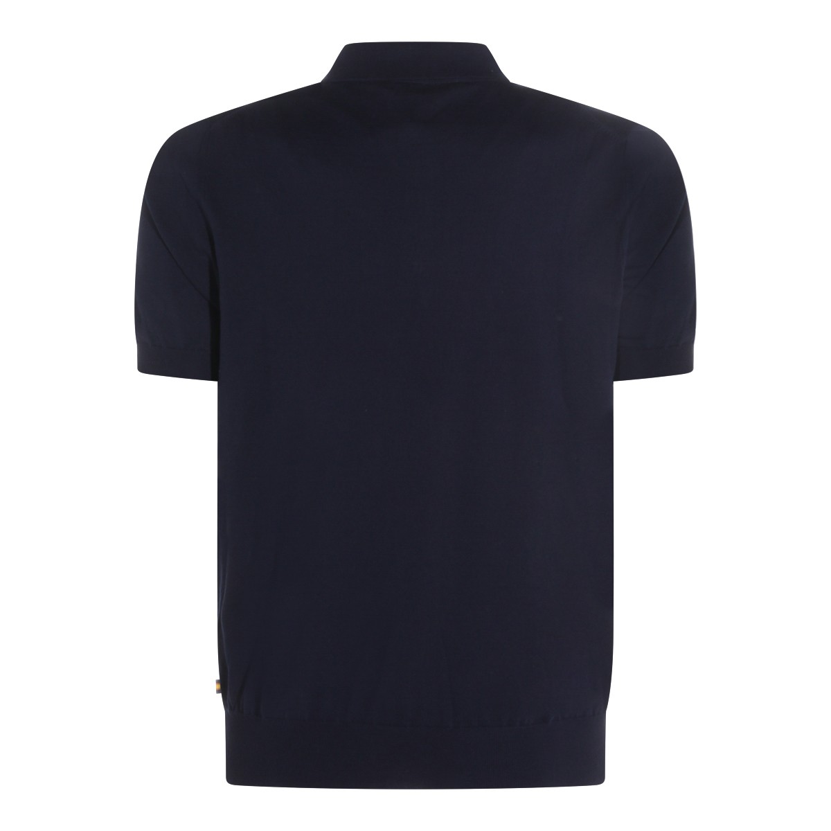 BLUE DEPTH COTTON POLO SHIRT