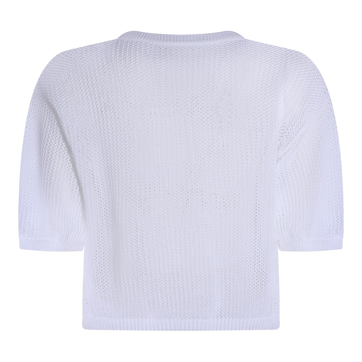 WHITE COTTON KNITWEAR