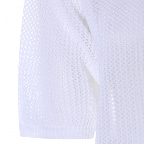 WHITE COTTON KNITWEAR