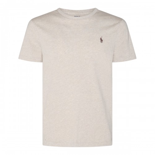 BEIGE COTTON T-SHIRT