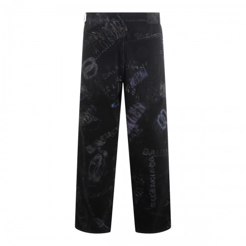 BLACK COTTON JEANS 2