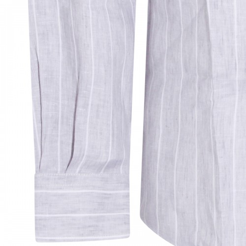 LIGHT GREY LINEN SHIRT